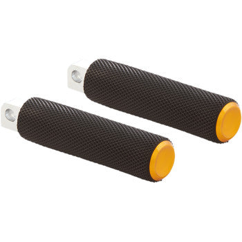 Arlen Ness Fusion Knurled Male-Mount Footpegs