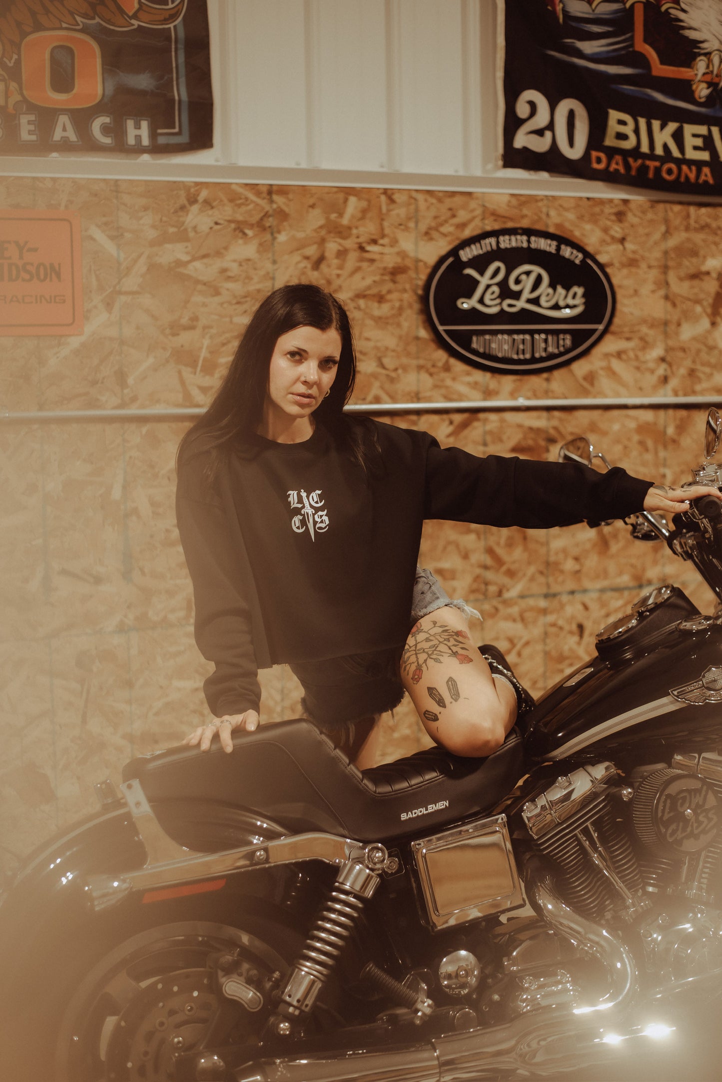 Women’s OE Crop Crewneck